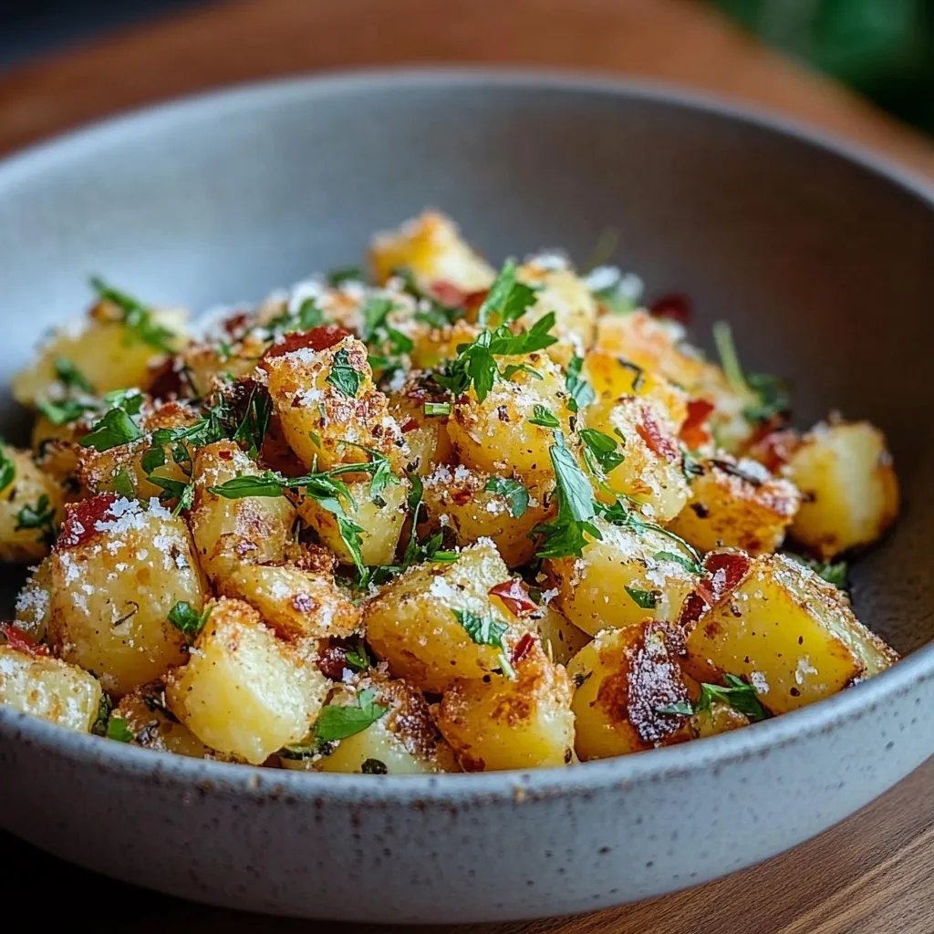 Knuspriger Kartoffelsalat