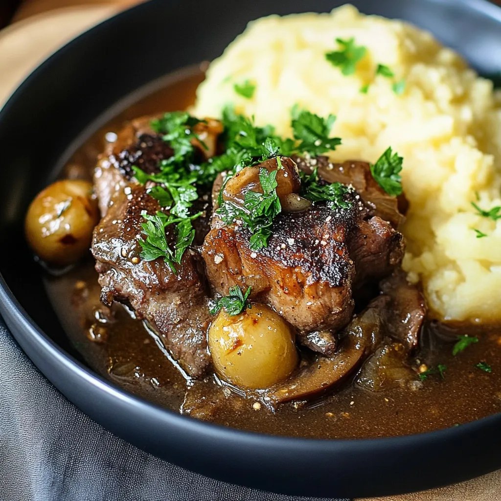 Fränkisches Schäufele mit Biersoße