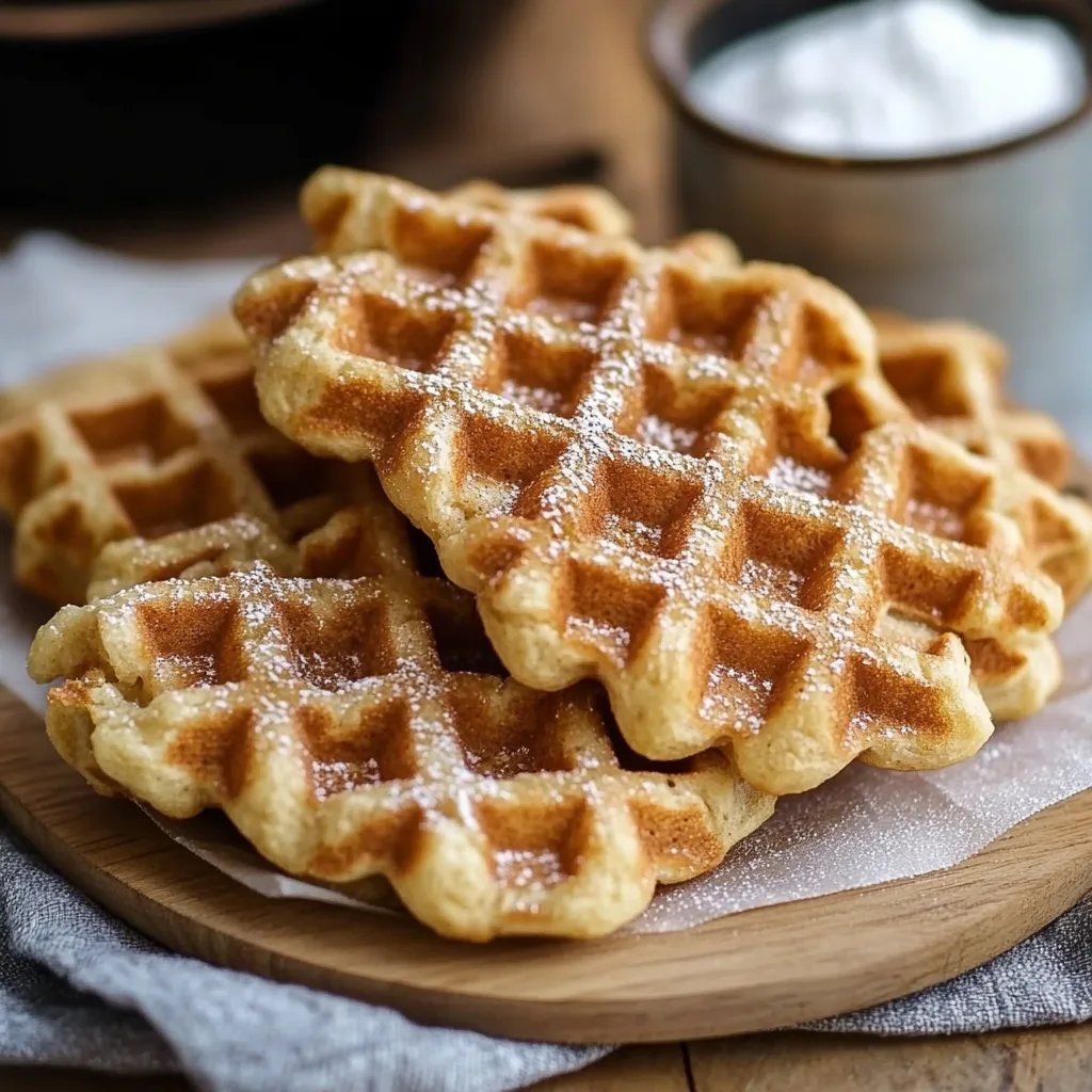 Waffelkekse mit Zimt