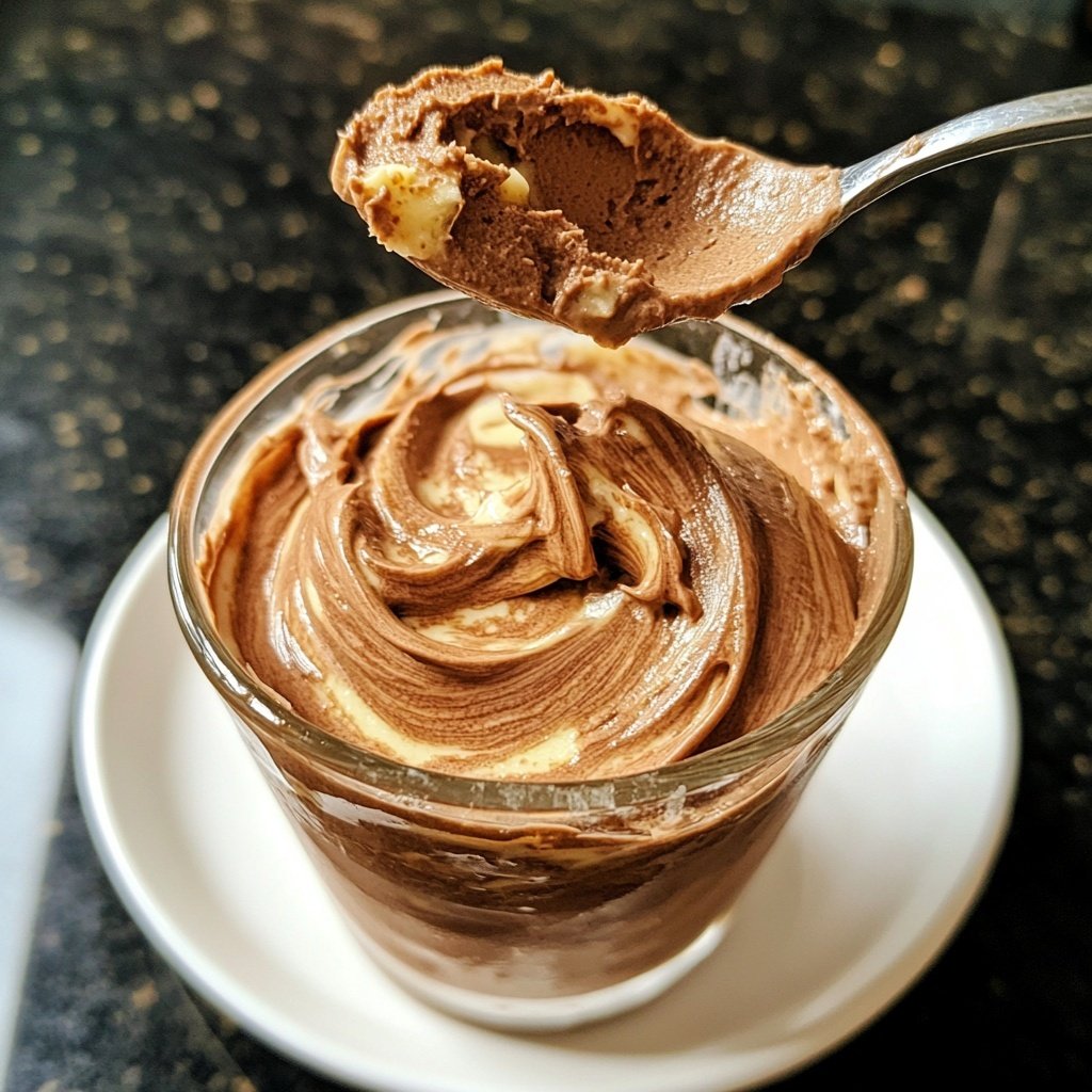 Mousse au Chocolat ohne Ei