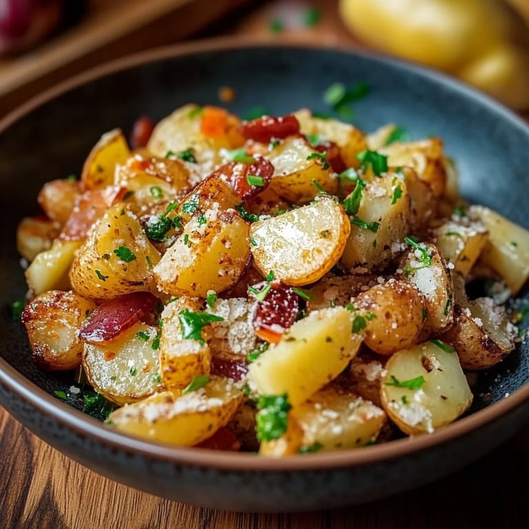 Krosser Zerdrückter Kartoffelsalat