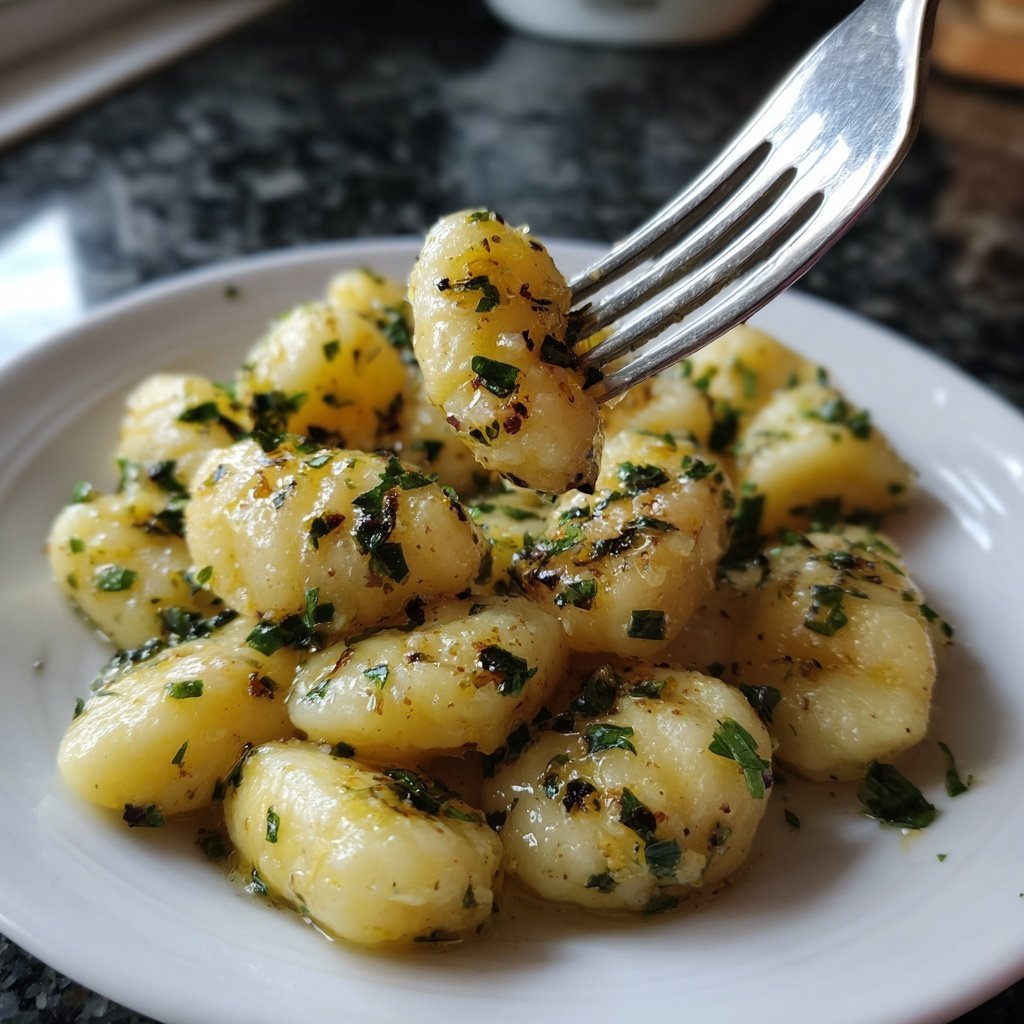 Gnocchi mit Zitronenöl