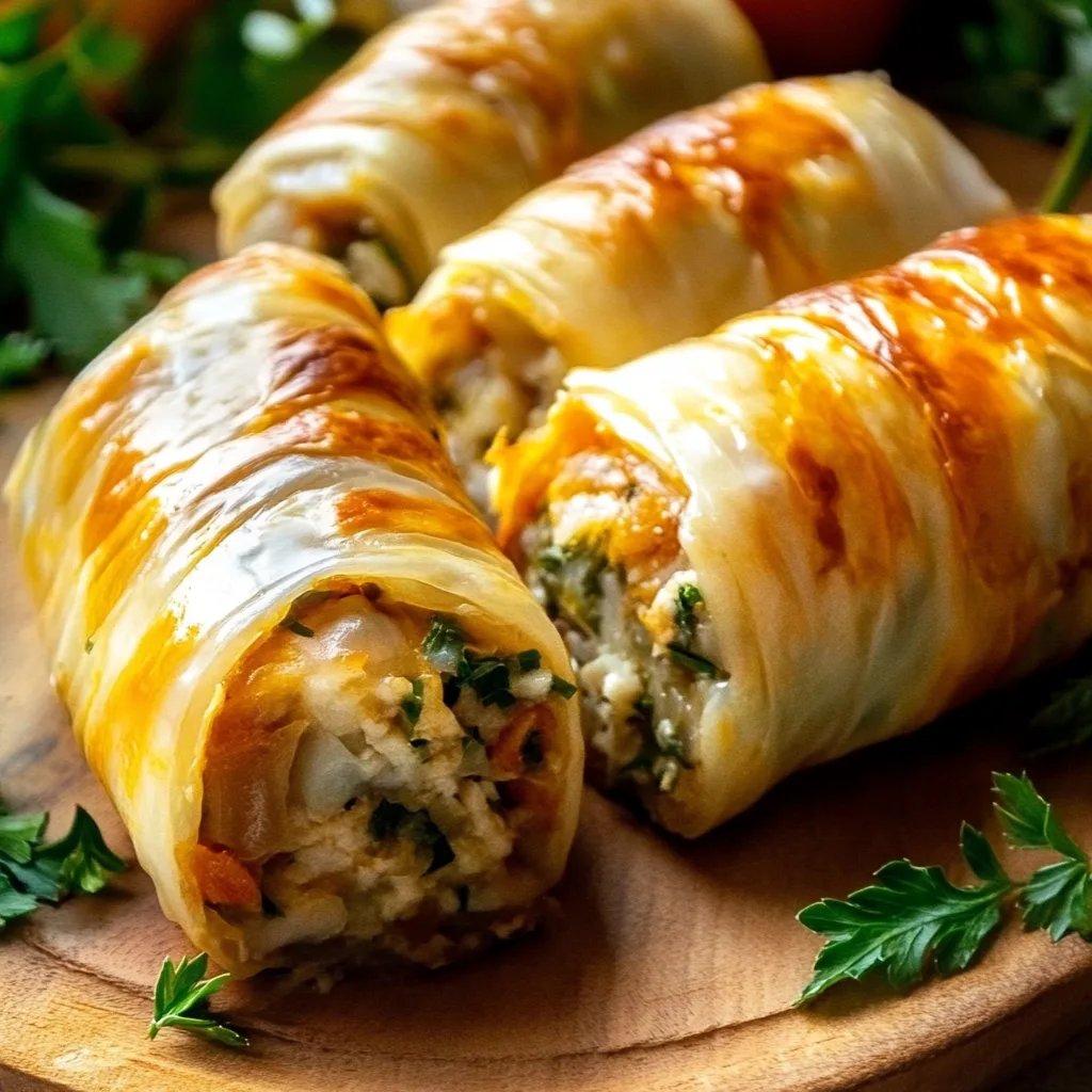 Vegetarische Kohlrouladen