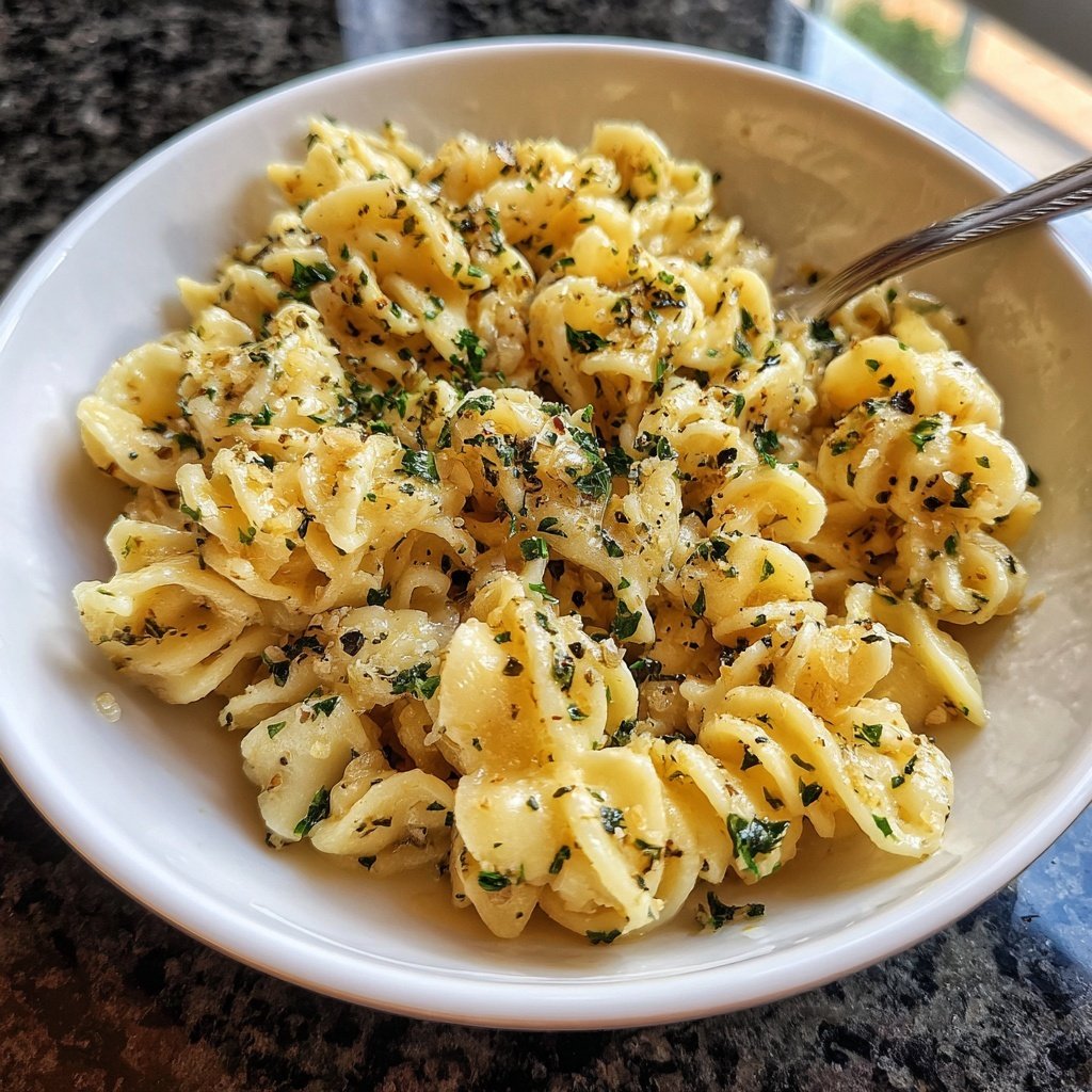 Schnell & Einfach 15-Minuten Knoblauchpasta