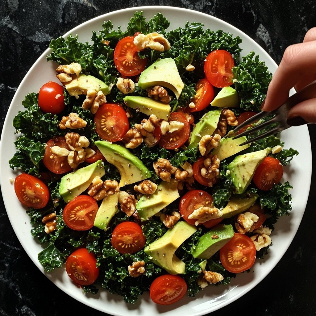 Wholesome Kale Delight – Frischer Salatgenuss