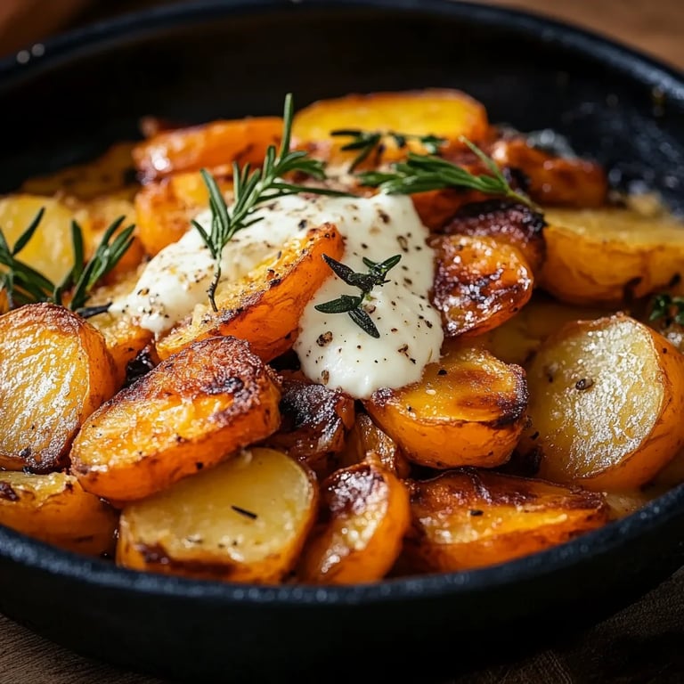 Kartoffel-Karotten-Auflauf