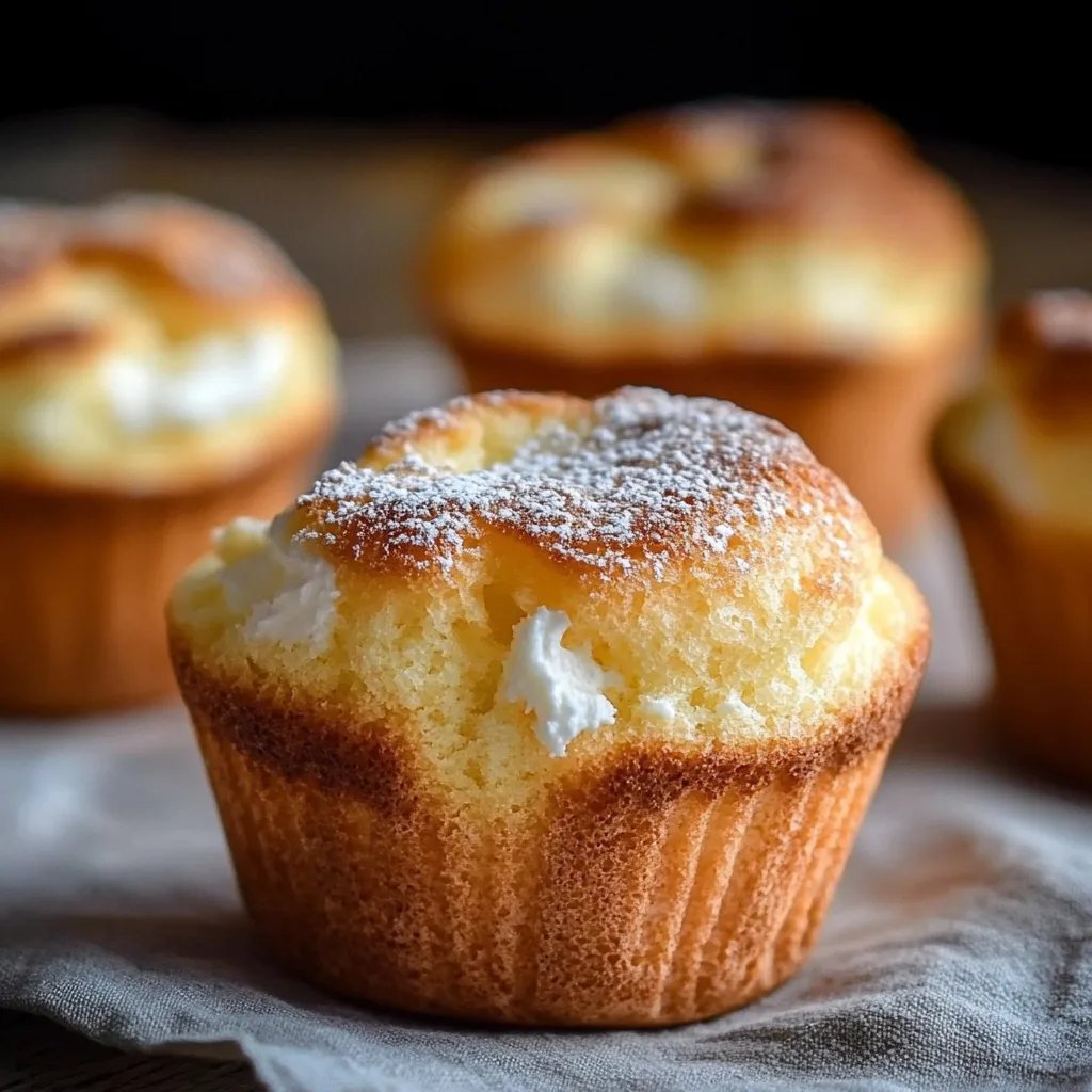 Käsekuchen Muffins mit Quark