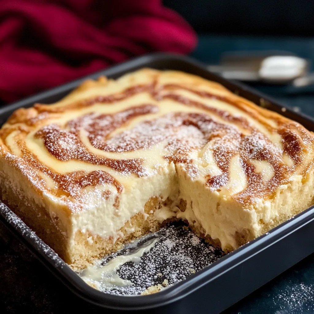 Zimtschneckenkuchen ohne Hefe vom Blech