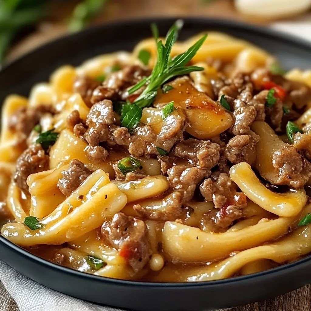 Gnocchi mit Rinderhackfleisch