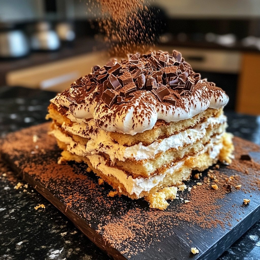 Super einfaches Lebkuchen Tiramisu ohne Ei
