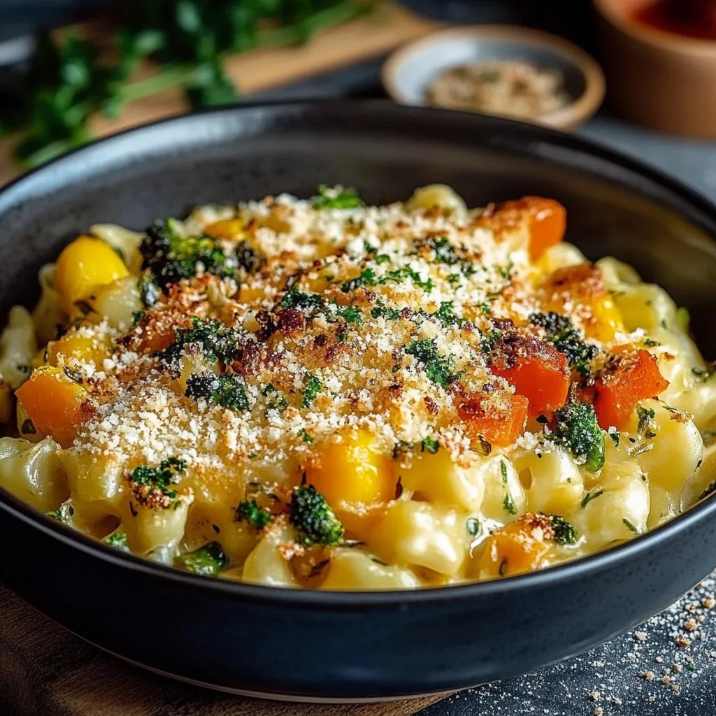 Spätzleauflauf mit Gemüse