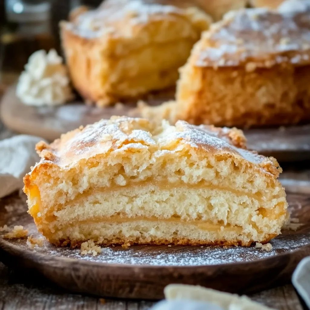Einfacher saftiger Sandkuchen